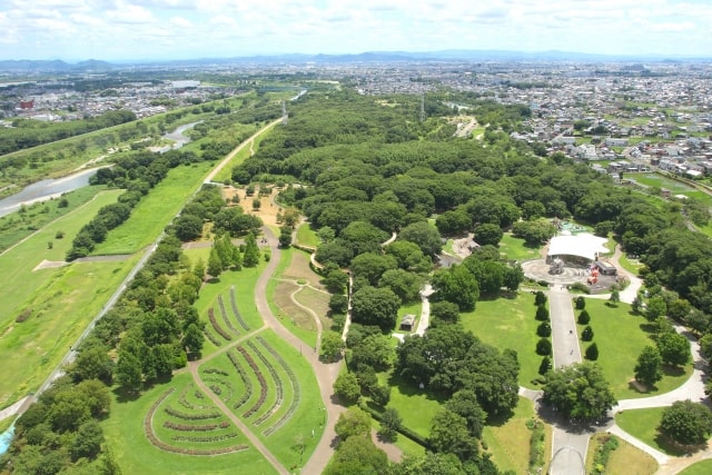 一宮市の全景