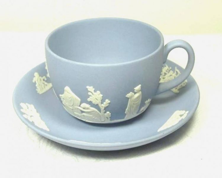 Wedgwoodのジャスパーシリーズのカップ＆ソーサー