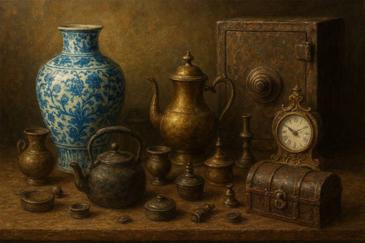 価値のある骨董品の数々