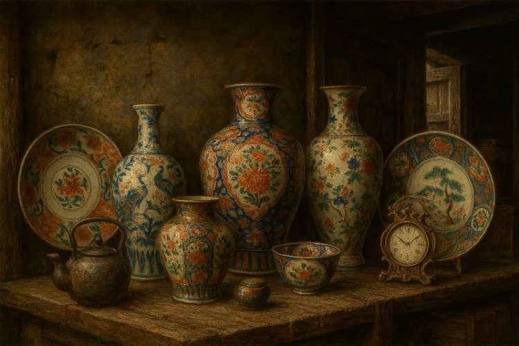 高く売れる伊万里焼や九谷焼の骨董品