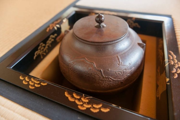 価値ある茶道具の釜