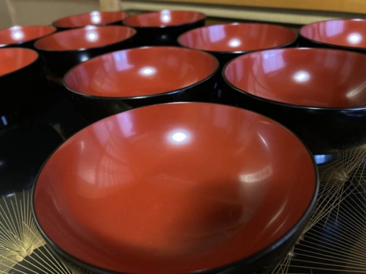 魅力ある輪島塗の漆器