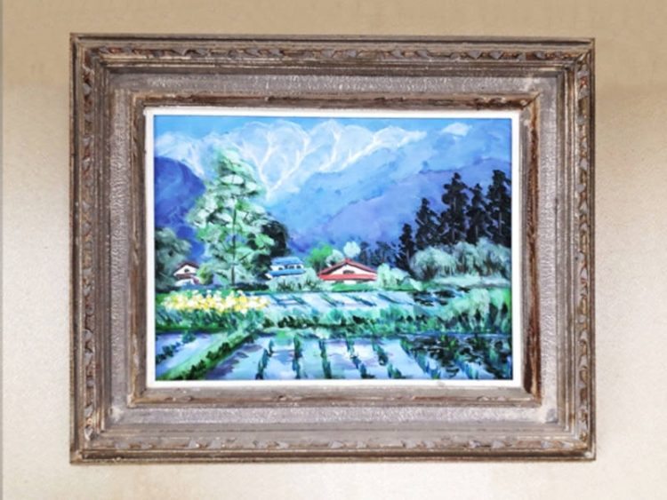 売却する油彩絵画