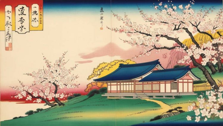 流派不明の日本画