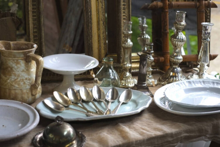 純銀のシルバーカトラリー